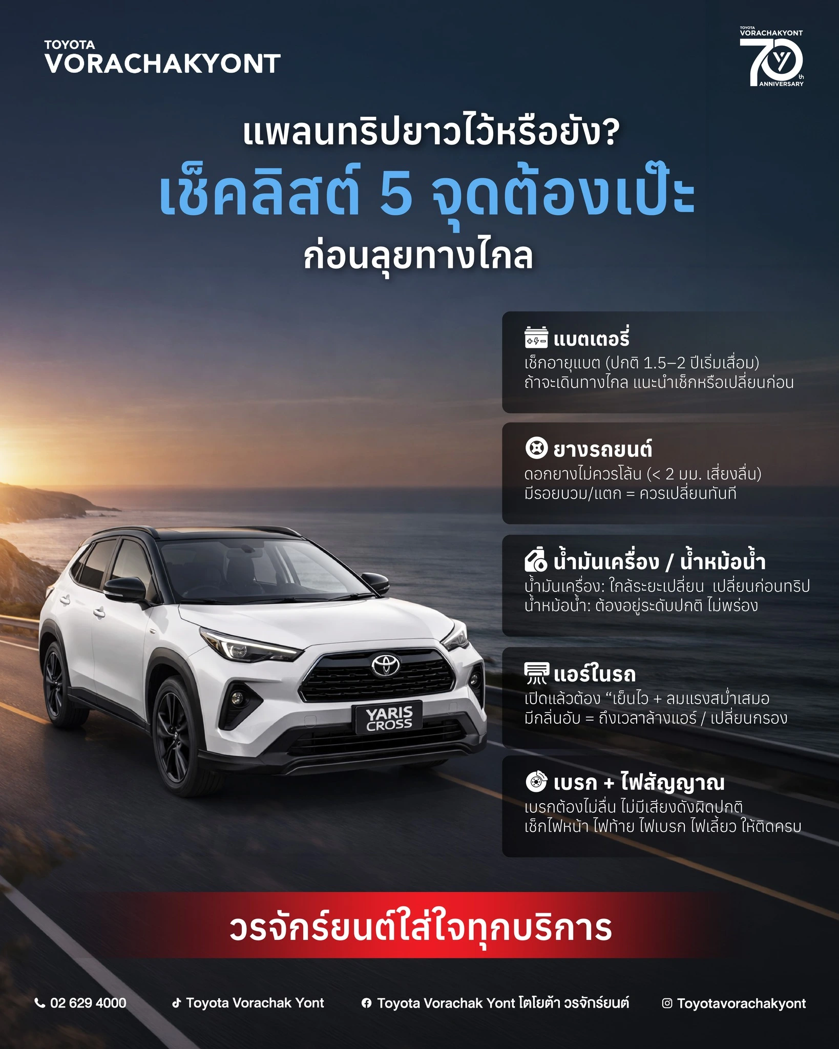 แพลนทริปพร้อม แต่รถพร้อมยัง? 🚗💨