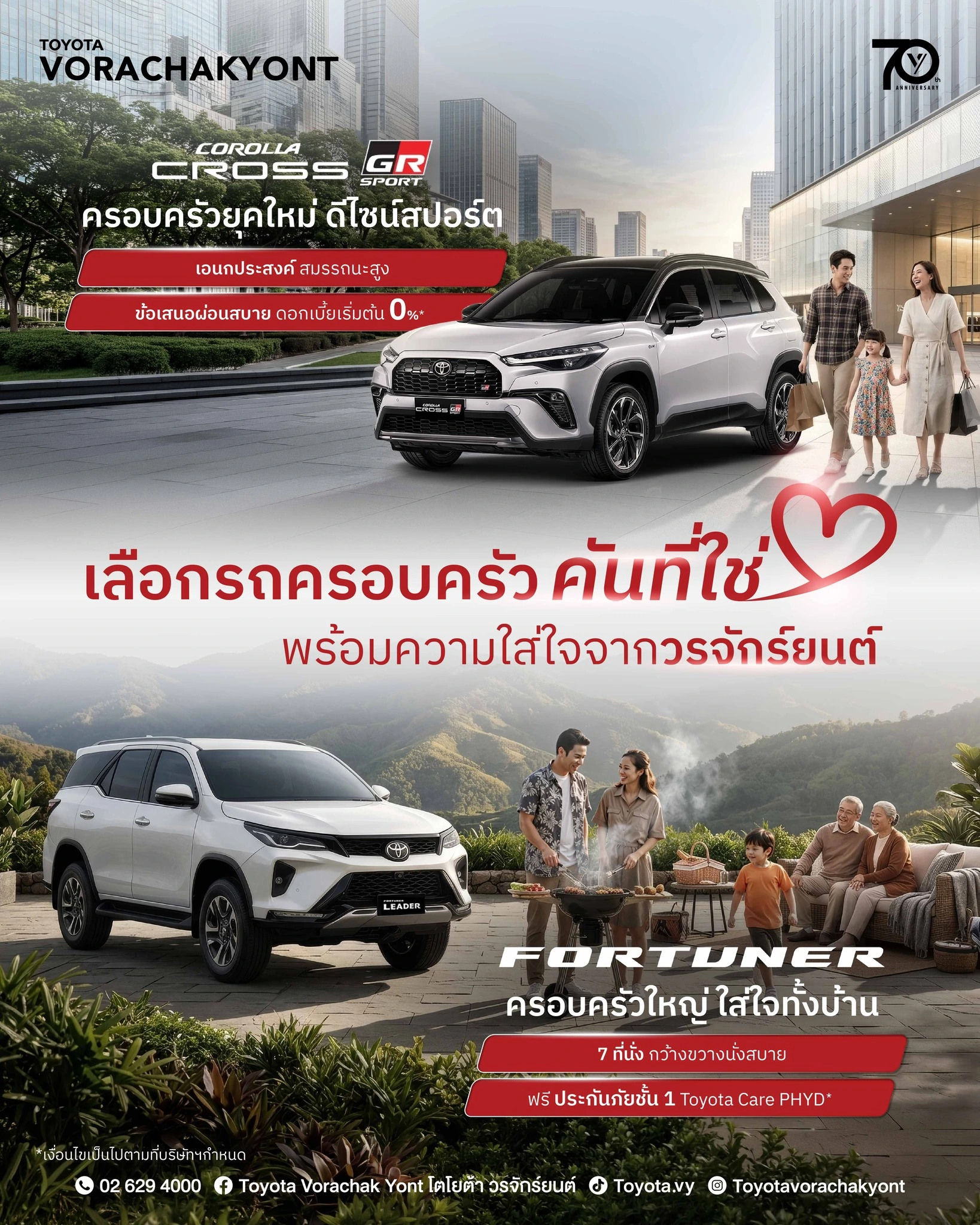 เลือกคันที่ใช่ แล้วใช้ชีวิตแบบที่คุณเป็น